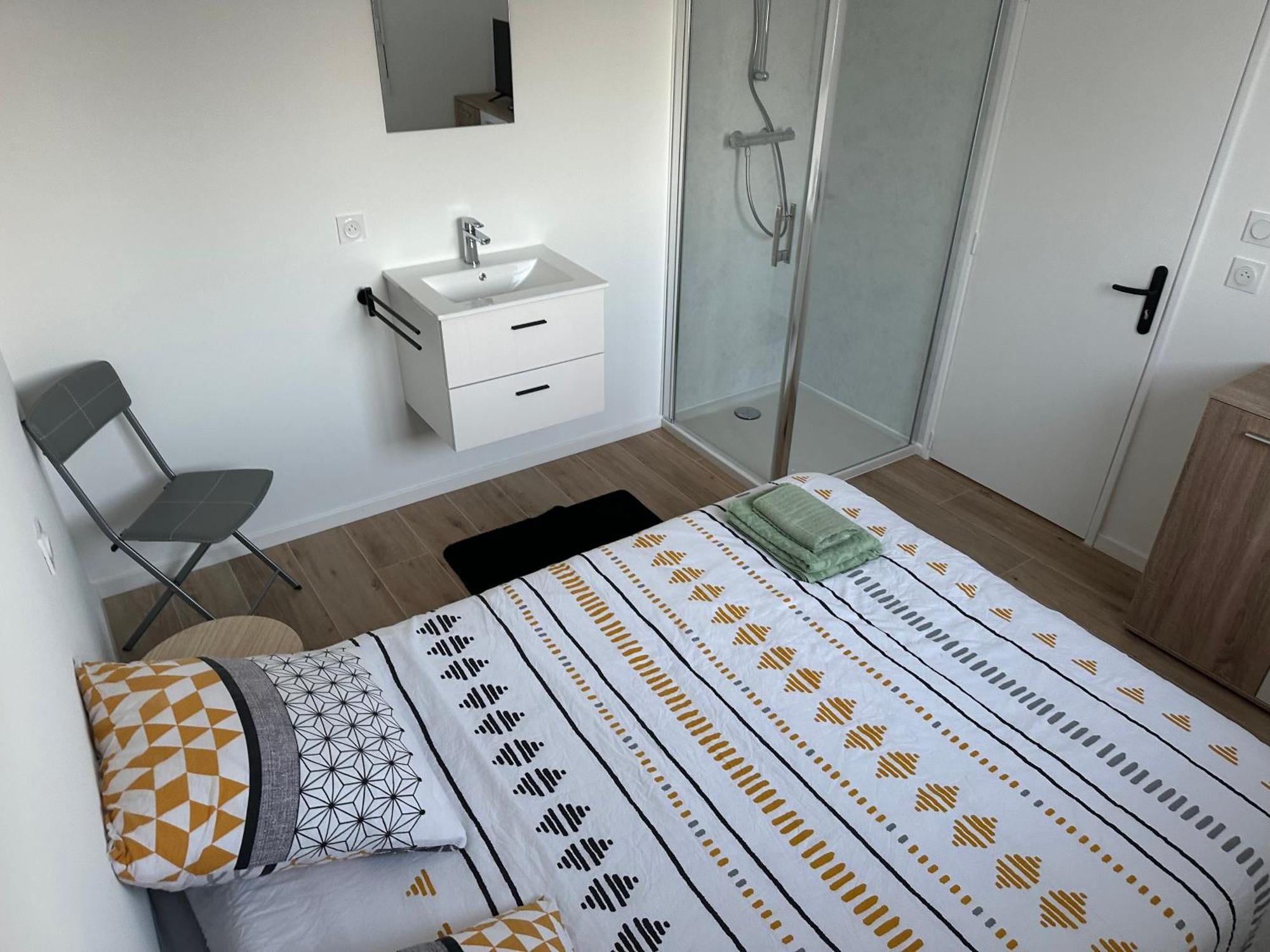 Apartmán Flat Donville-les-Bains Exteriér fotografie